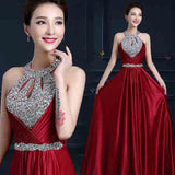 Semi Formal Dresses for Wedding Show Host Evening Dress for Women