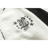 Man Fall Winter Outfis Autumn and Winter Baseball Uniform Sweater Men and Women Couple Lazy Casual Sweater Coat