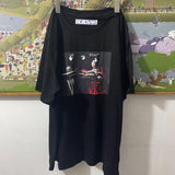 Off White T Shirt Arrow Casual Printed Men's Women's ShortSleeved Tshirt Cotton Fashion Owt