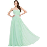 Homecoming Dresses Autumn Fashion Tube Top Evening Dress Bright Crystal Bridesmaid Dress