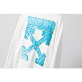 Off White Hoodie Men's Arrow Cotton Plus Size Casual Sweater Owt Comfortable
