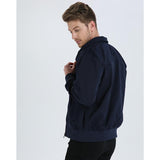 Men Bomber Jacket Dafeili Spring and Autumn Pilot Jacket Lapel Coach Coat Men