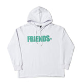 Vlone Hoodie Autumn and Winter Friens Popular Sweater Letter V Hooded Sweater