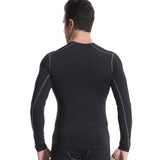 Moisture Wicking Shirts Workout Clothes Men's Tight Training Exercise Workout Quick-Drying Long Sleeve T-shirt