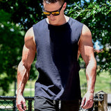 Man Tanks Men's Solid Color Sports Vest