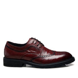 Indo Western Shoes Brogue Men's Shoes Leather Shoes Men's Genuine Leather England Style Men's Leather Shoes