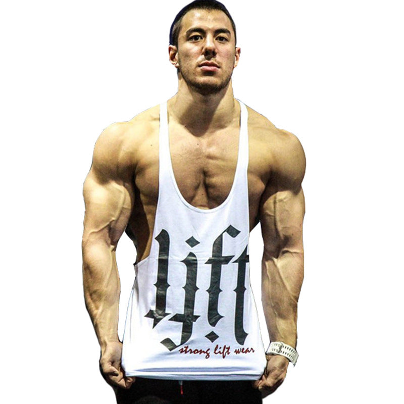 Man Tanks Vest for Fitness for Men Sports Cotton