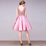 Homecoming Dresses Spring Banquet Dress Short Satin Performance