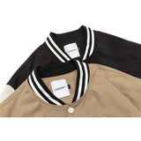 Letterman Jacket Outfit Senior Jackets Varsity Baseball Coat Men's Casual Baseball Uniform