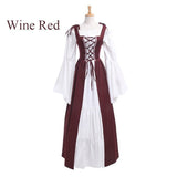 Vintage Empire Waist Dress Binding Medieval Renaissance Vintage Dress