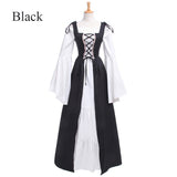 Vintage Empire Waist Dress Binding Medieval Renaissance Vintage Dress