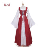 Vintage Empire Waist Dress Binding Medieval Renaissance Vintage Dress