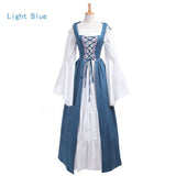 Vintage Empire Waist Dress Binding Medieval Renaissance Vintage Dress