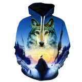 Skeleton Hoodie Autumn and Winter Panda 3D Printed Hoodie