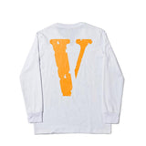 Vlone Sweatshirt Men's Street Men's LongSleeved Tshirt plus Size Retro Sports Top