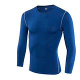 Moisture Wicking Shirts Workout Clothes Men's Tight Training Exercise Workout Quick-Drying Long Sleeve T-shirt