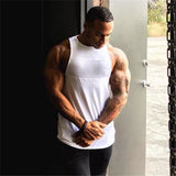 Man Tanks Men's Fitness Casual Patchwork Vest