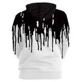 Skeleton Hoodie Skull 3D Digital Printing plus Size Hooded Sweater
