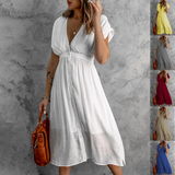 Nina Parker Dresses Double-Layer Tulle Dress Waist Trimming Loose Long Dress