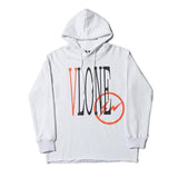 Vlone Hoodie Men's Casual Popular Pullover Hooded Sweater Teen Coat