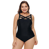 Women Plus Size Swimwear One-Pieces Swimsuit Slim and Sexy Backless One-Piece Swimwear