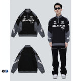 Blackair Jacket Blackair Retro Racing Motorcycle Clothing
