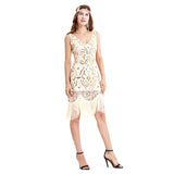 The Great Gatsby Dresses Beaded Sequins Dress Sequined Evening Gown