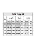 Women Plus Size Maxi Dresses Printed V-neck Long Dress