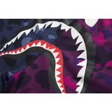 Shark Print Shorts Stitching Shorts Boys Trend Personal Leisure Shorts Fifth Pants Multicolor Camouflage Color Matching Short Pants