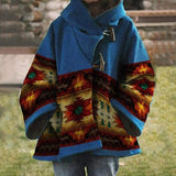 Beth Dutton Outfits Winter Coat Printed Long Sleeve Hooded Jacket