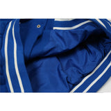 Letterman Jacket Outfit Senior Jackets Varsity Baseball Coat Cartoon Bear Embroidery Baseball Uniform Men's Jacket Coat