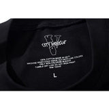 Vlone Sweatshirt Autumn and Winter Men's Fashion Popular Large V Long Sleeve Tshirt Printing