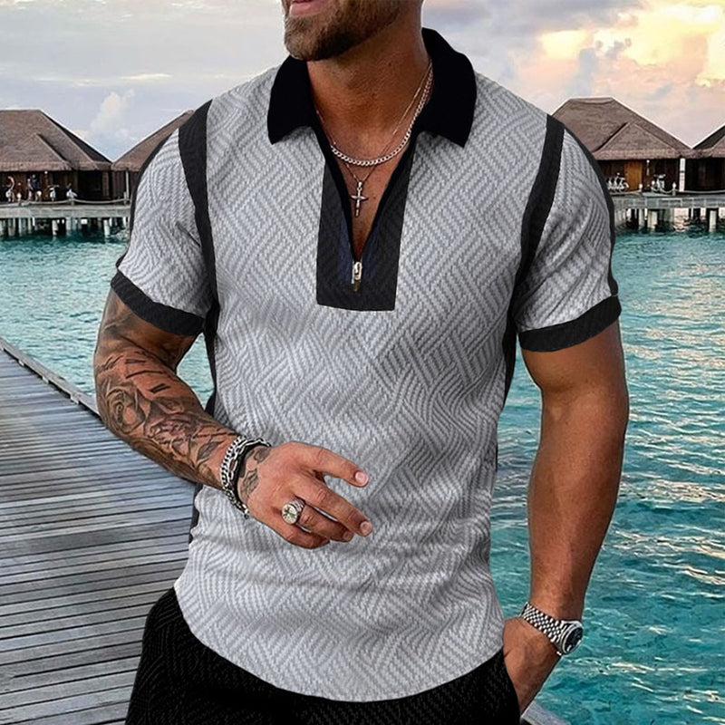 Polo Shirts Polo Lapel Casual Short Sleeve Summer T-shirt