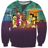 The Simpsons Sweatshirts Simpsons 3D Men and Women Printed Crew Neck Sweatshirt