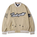 Letterman Jacket Outfit Senior Jackets Varsity Baseball Coat Jacket Men's Sports Baseball Uniform