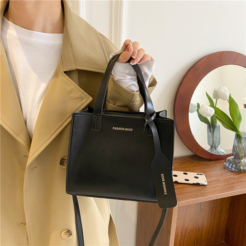 The Teacher Tote Autumn Student Casual Women's Bags Bucket Bag Vertical Crossbody Shoulder Bag Simple Handbag