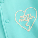 Letterman Jacket Outfit Senior Jackets Varsity Baseball Coat Fashion Brand Love Embroidered Baseball Uniform Men Color Contrast Patchwork Loose