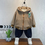 Toddler Boys Jackets Boys Autumn Clothing Hooded Jacket