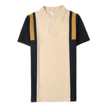 Men Polo Shirts Lapel T-shirt