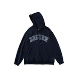 Slogan Graphic Hoodie Pullover Letter Print Cityboy Hooded Sweater
