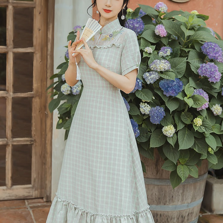 Women's Cottagecore Dress Women's Summer Young Dress