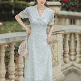 Women's cottagecore Dress Women's Summer Dress