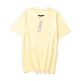 Kanye T Shirt Summer Hip Hop Biber Dazzling Color Letters Short Sleeve T-shirt Loose Plus Size Half T-shirt
