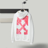 Off White Hoodie Plus Size Casual and Comfortable Sweater Women Cotton Owt