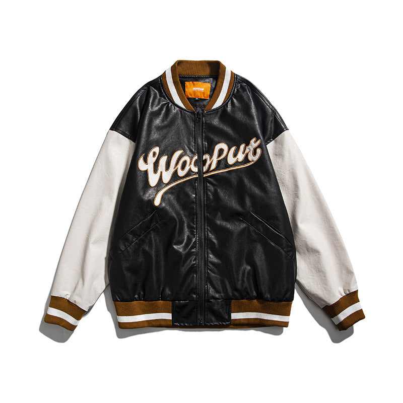 Letterman Jacket Outfit Senior Jackets Varsity Baseball Coat Autumn Jacket Men's Baseball Uniform