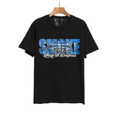 Vlone T Shirt Print Loose Cotton Short Sleeve Tshirt Hip Hop Men's Clothing Vlone Half Sleeve