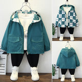 Toddler Boys Jackets Boy's Jacket Autumn Both Sides Wear Jacket Children