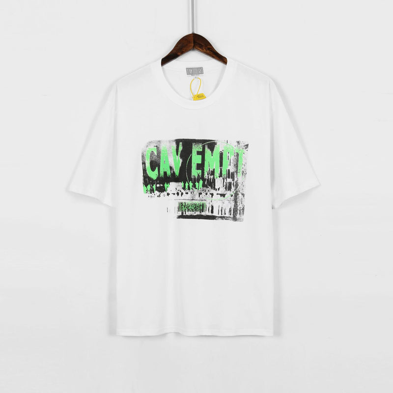 Cavempt Ce Cav @ Empt Printing Male and Female Couple Short Sleeve
