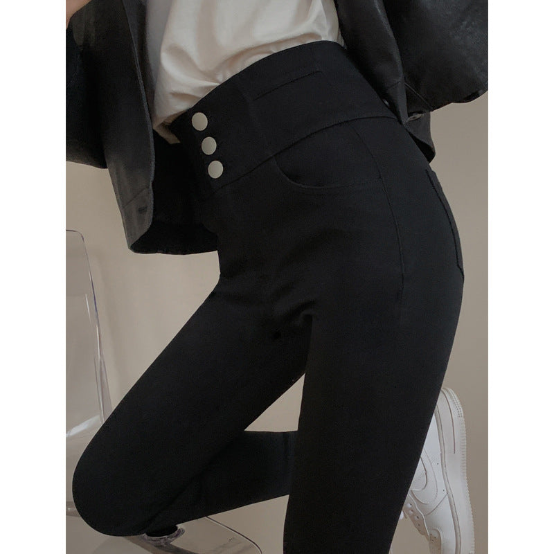 Women's Legging Leggings Women's High Waist Elastic Slim Fit Skinny Pants Women's Pants