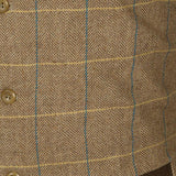 Mens Dress Vests Men's Vest Casual Jacket Business Waistcoat Men Autumn and Winter Solid Color Plaid Slim Fit